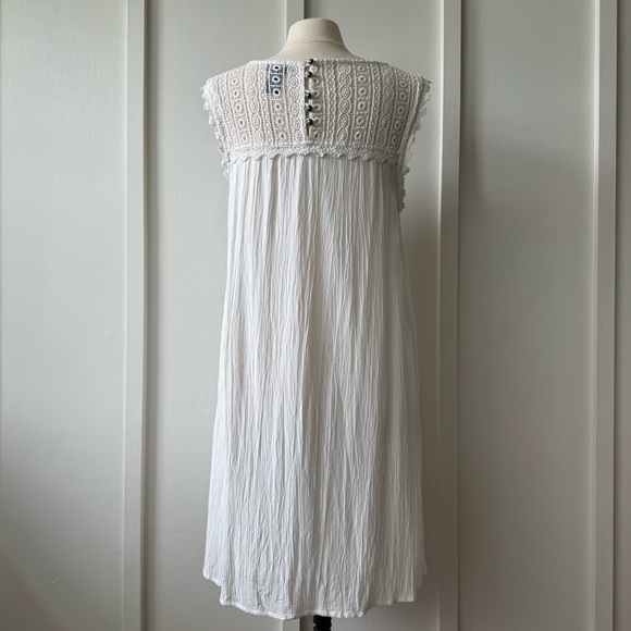 Joei and i White Midi Dress Size‎ Large - Picture 6 of 12